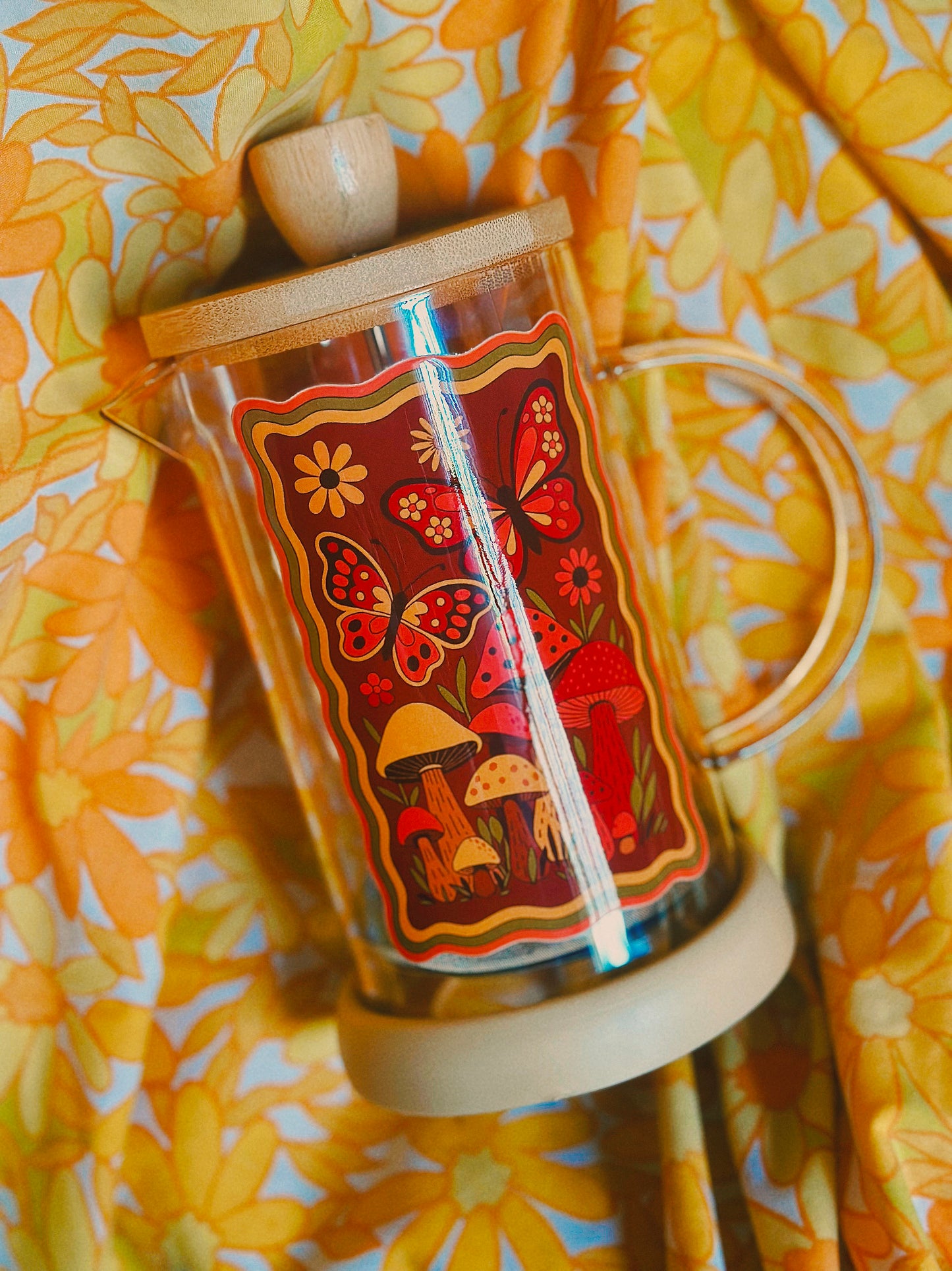 Groovy Grove Tea Press (French Press–Style Brewer)