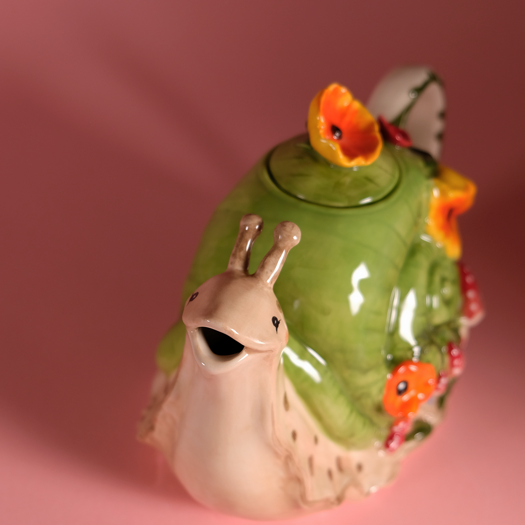 🐌🫖🌸Snail Teapot ships 6/15