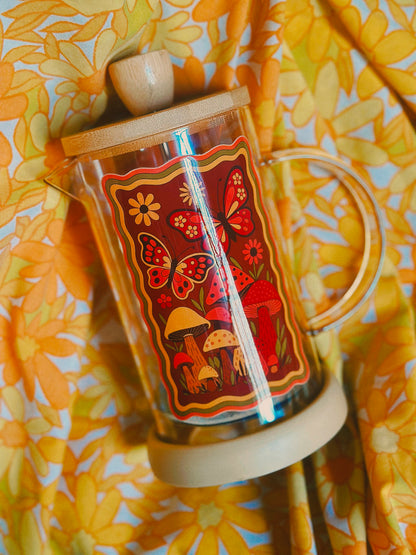 Groovy Grove Tea Press (French Press–Style Brewer)