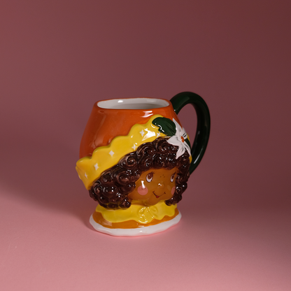 🍊🌼 Orange Blossom Mug