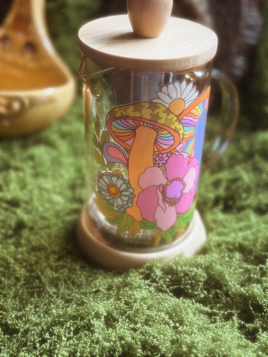 Dear Darling Mushroom Tea Press (French Press–Style Brewer)