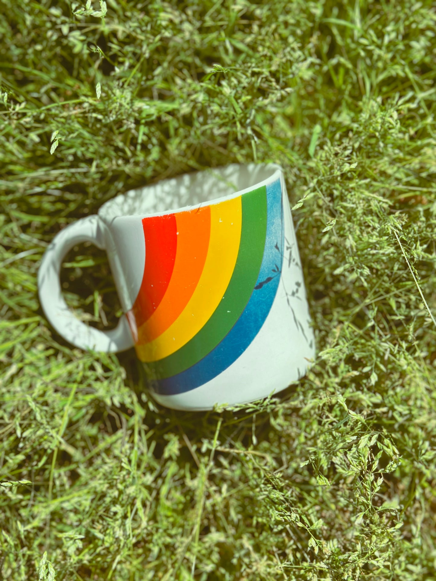 Vintage Rainbow Mug 🌈