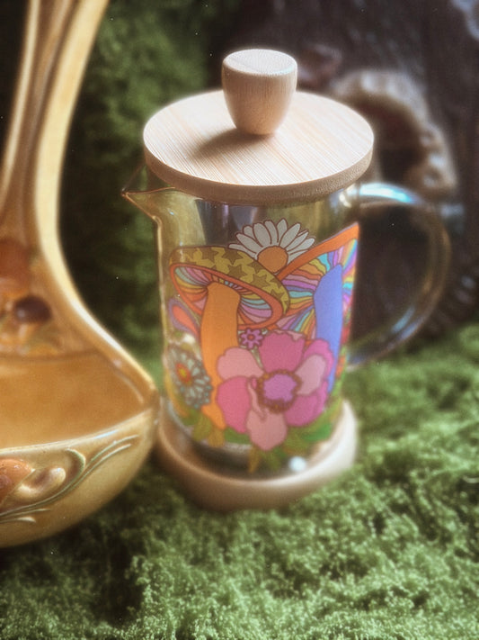 Dear Darling Mushroom Tea Press (French Press–Style Brewer)