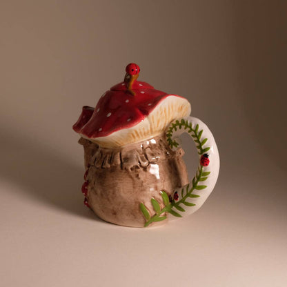 🍄🫖  Mushroom Teapot - ships 6/15