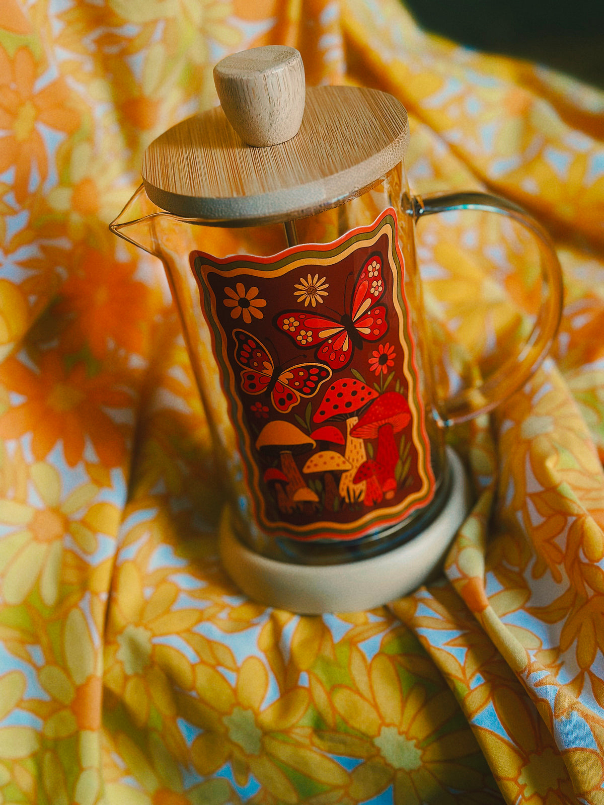 Groovy Grove Tea Press (French Press–Style Brewer)