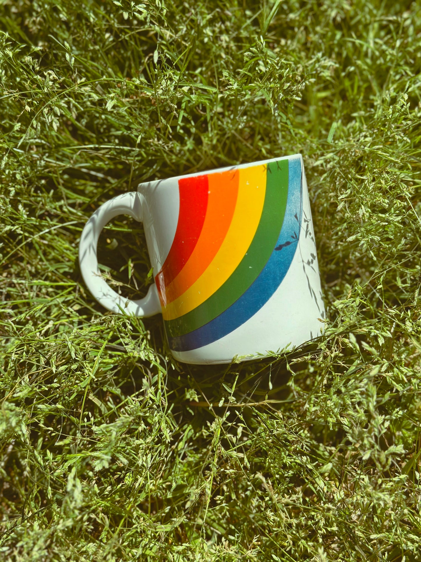 Vintage Rainbow Mug 🌈