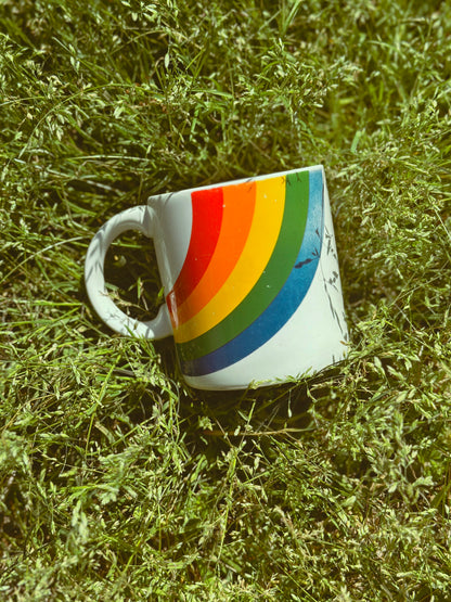 Vintage Rainbow Mug 🌈