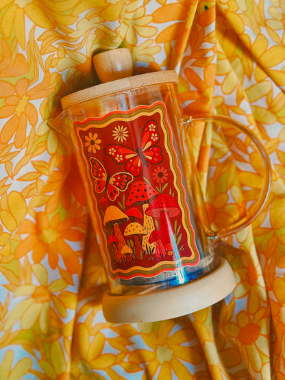 Groovy Grove Tea Press (French Press–Style Brewer)