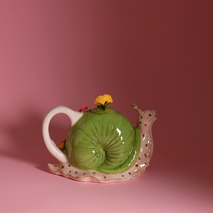 🐌🫖🌸Snail Teapot ships 6/15