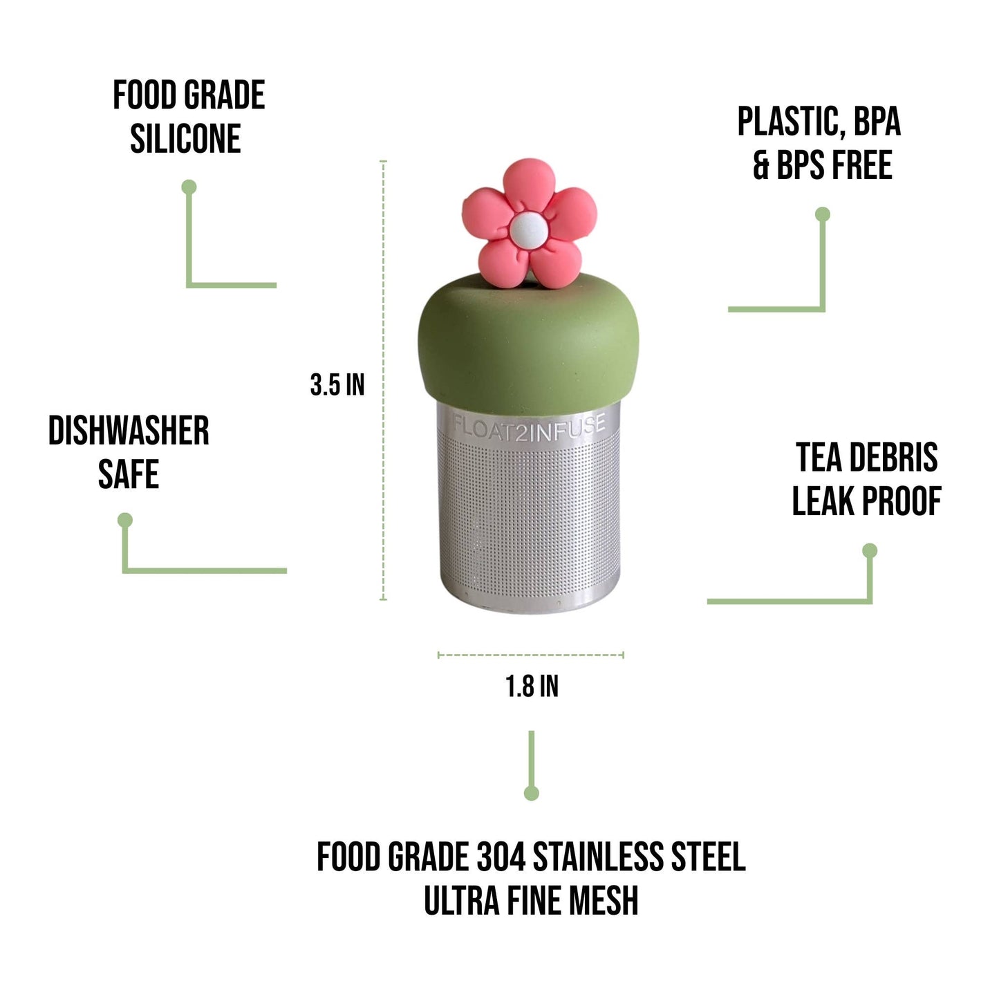 Crazy Daisy Floating Tea Steeper