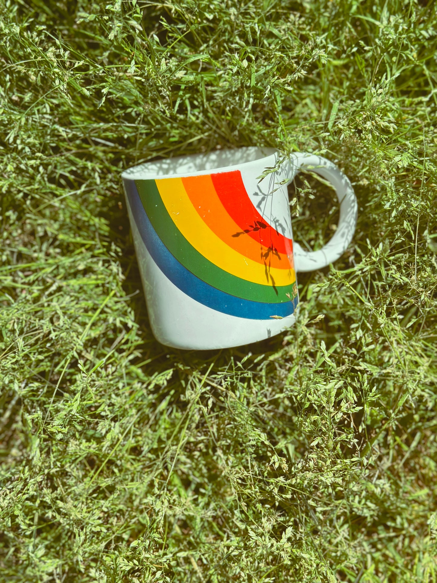 Vintage Rainbow Mug 🌈