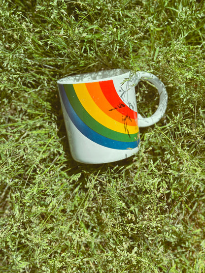 Vintage Rainbow Mug 🌈