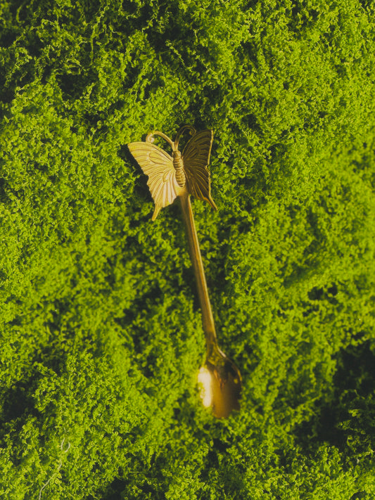 🦋 The Butterfly Stirring Spoon: Fairy Garden Find