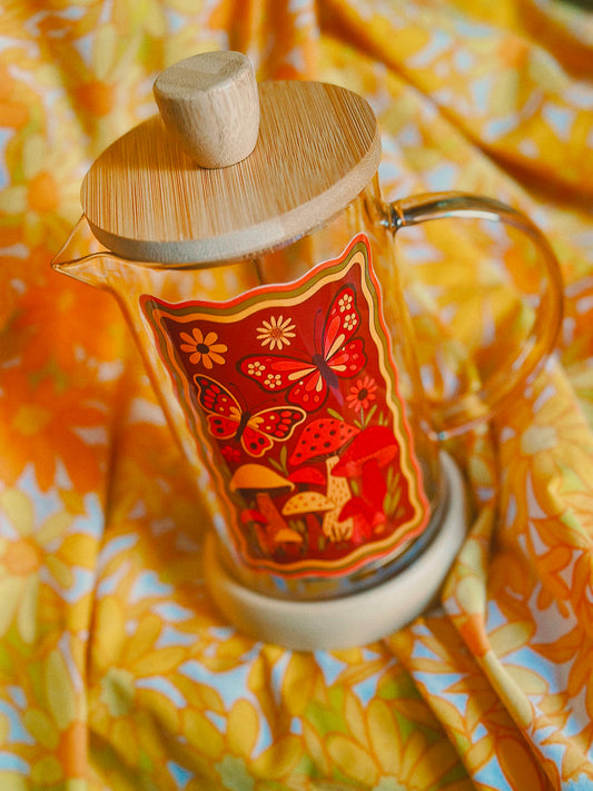 Groovy Grove Tea Press (French Press–Style Brewer)