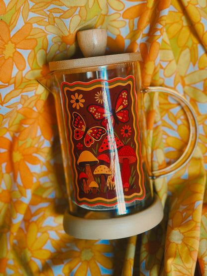 Groovy Grove Tea Press (French Press–Style Brewer)