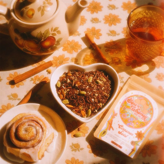 Cinnamon Swirl Roobois Chai✨🍂