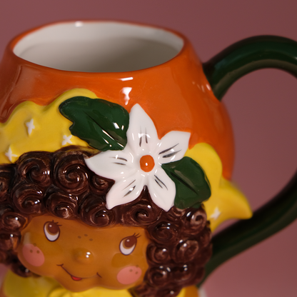 🍊🌼 Orange Blossom Mug