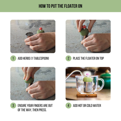 Crazy Daisy Floating Tea Steeper