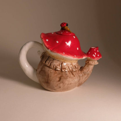 🍄🫖  Mushroom Teapot - ships 6/15