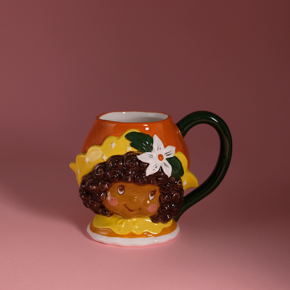 🍊🌼 Orange Blossom Mug