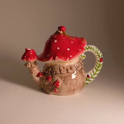 🍄🫖  Mushroom Teapot - ships 6/15